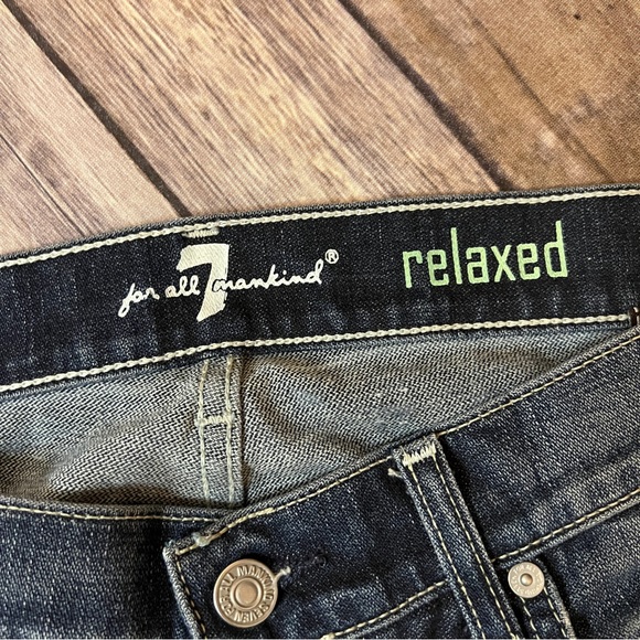 7FAM Relaxed Denim Jeans, Size 32 - Picture 6 of 11
